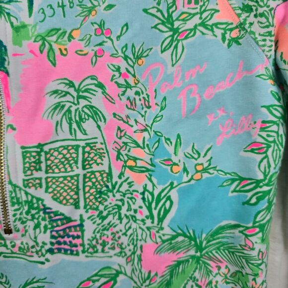 NWT LILLY PULITZER Half-Zip UPF 50+ Skipper Popover Palm Beach Size XXS - Picture 5 of 16